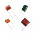 68nF (0.068uF – 2A683J) – 100V Polyester Film Capacitor-(pack of 10)