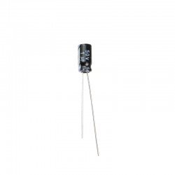 1 uF 50V Through Hole Electrolytic Capacitor (Pack of 40)