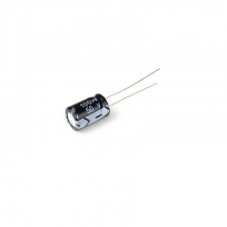 100 uF 50V Through Hole Electrolytic Capacitor (Pack of 15)