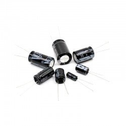 100uF 16V DC Through hole Polymer Aluminium Capacitor (Pack of 20)
