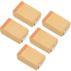 100uF 25V 2917 SMD Tantalum Capacitor (Pack of 5)
