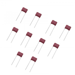 10nF 400V DIP Polyester Film Capacitor (Pack of 10)
