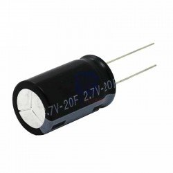 2.2F, 2.7 V , Dip Super Capacitor