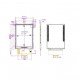 2.8 inch SPI Screen Module TFT Interface 240 x 320 without Touch