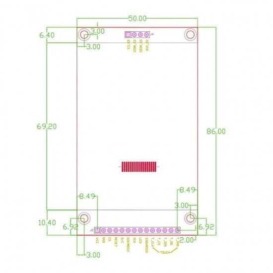 2.8 inch SPI Touch Screen Module TFT Interface 240*320