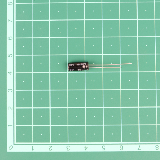 220 uF 10V Through Hole Electrolytic Capacitor (Pack of 20)