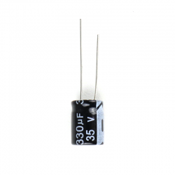 220 uF 50V Through Hole Electrolytic Capacitor (Pack of 10)