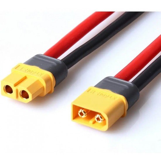 AMASS 12AWG 10CM Pigtail Cable Male/Female