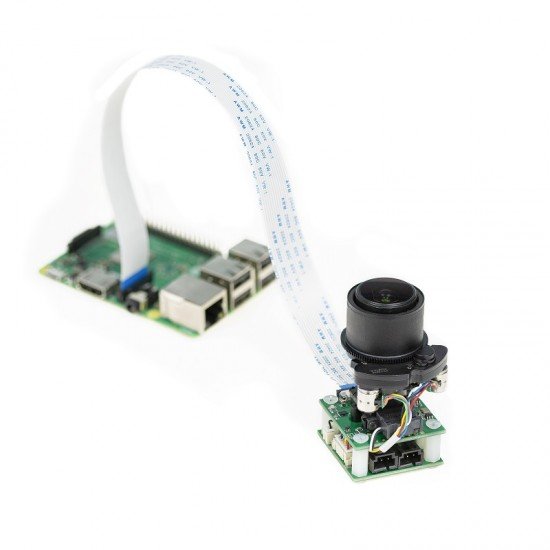 Arducam 8MP Pan Tilt Zoom PTZ Camera for Raspberry Pi 4/3B+/3 and Jetson Nano / Xavier NX