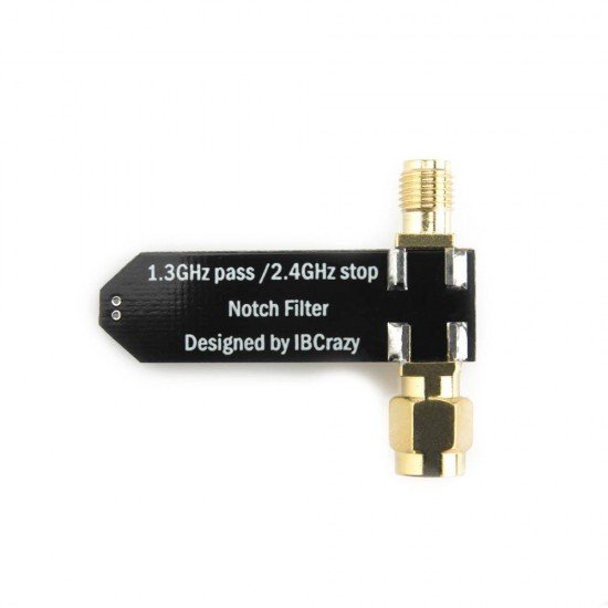IBCrazy 1.3 GHz Pass/2.4 GHz Stop Notch Filter