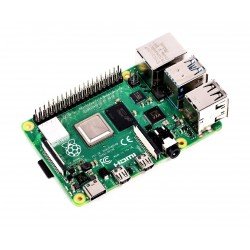 Combo of Raspberry Pi 4 Model-B with 1 GB RAM + Micro-HDMI Cable + Micro-USB to C type Converter
