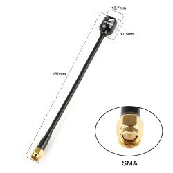 HGLRC Long Range Hammer Mini RHCP/LHCP 2.5dBi 5.8G Antenna
