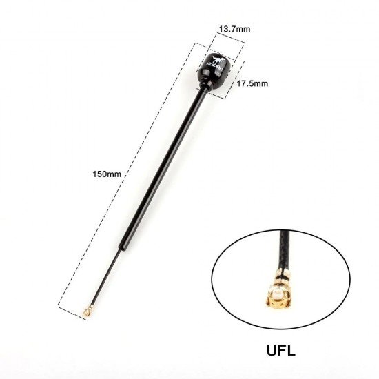 HGLRC Long Range Hammer Mini RHCP/LHCP 2.5dBi 5.8G Antenna