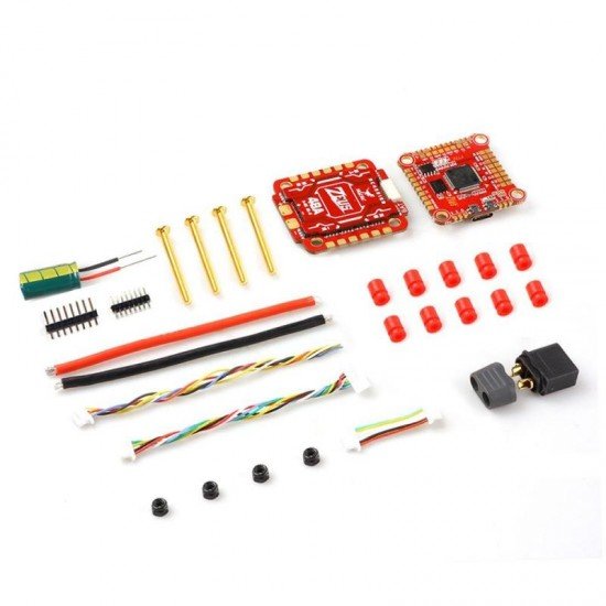 HGLRC Zeus F748 F722 Flight Controller + 48A 3-6S BL_S 4in1 ESC Stack