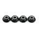 M5 Hex Self-Locking Low-Profile Nut (4Pcs)