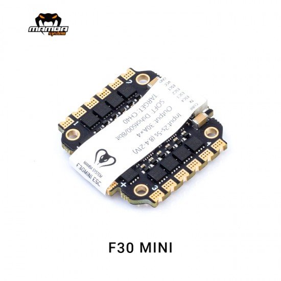 Mamba F30 2-5s 30A BLHeli_S Dshot600 ESC