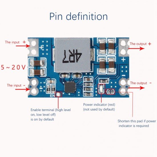 MINI560 DC 5V 5A, Step-Down Stabilized Module