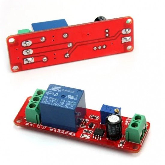NE555 Delay Monostable Switch Module Time Delay Switch Delay On Vehicle Electrical Delay 12V