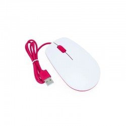 Official Raspberry Pi Mouse (White/Red)