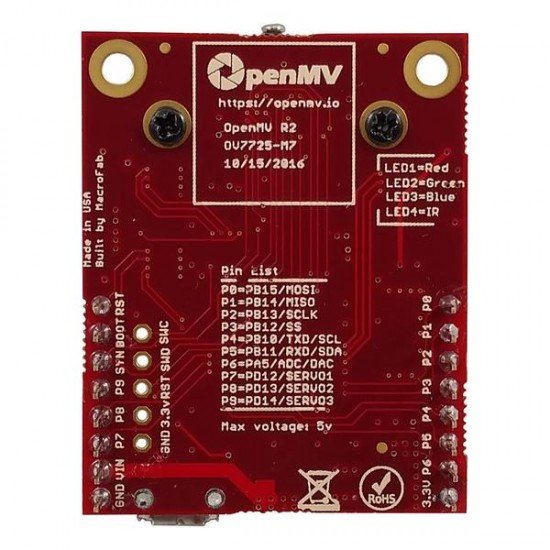 OpenMV Cam M7 Smart Vision Camera
