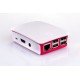Official Raspberry Pi 3 Case of Raspberry Pi 3 Model B and B+ (Red-White)