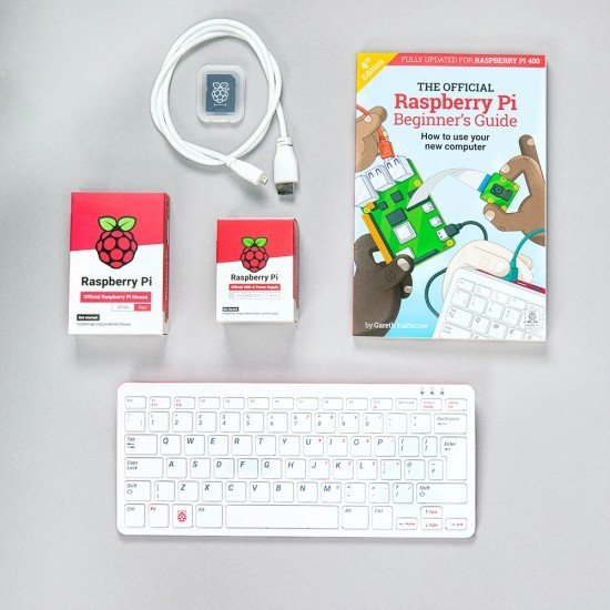 Official Raspberry Pi 400 Personal Keyboard Computer Kit- US Layout