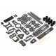 Shock Absorbing 2 Axis Brushless Gimbal Kit for Card Type Cameras – Carbon Fiber Version
