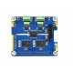 Waveshare 2-Channel Isolated CAN Expansion HAT for Raspberry Pi, Dual Chips Solution