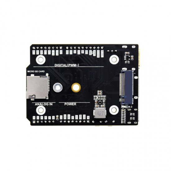 Waveshare Arduino Compatible Base Board For Raspberry Pi Compute Module 4, HDMI, USB, M.2 Slot