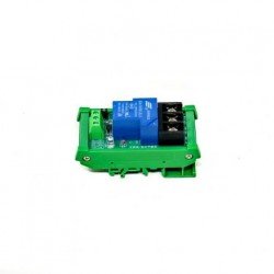 1 Channel Relay Module, 30A with Optocoupler, Isolation 12V Supports, High and Low Triger, （with Guide Rail）