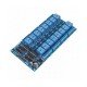 12V 16 Channel Relay Module with Light Coupling LM2576 Power Supply