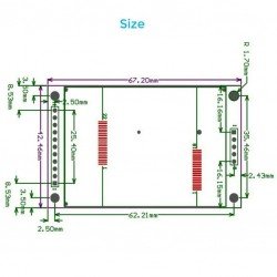 2.0 Inch SPI TFT LCD Color Screen Module ILI9225 Serial Interface 176 x 220