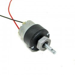 30RPM 12V LOW NOISE DC MOTOR WITH METAL GEARS – GRADE A