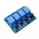 4 Road/Channel Relay Module (with light coupling) 12V