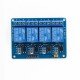 24V 4-Channel Relay Module (with Light Coupling)