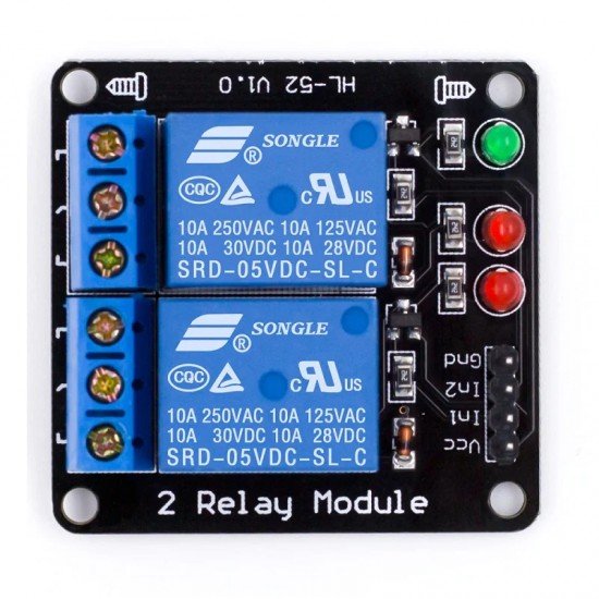 5V 2 Channel Relay Module