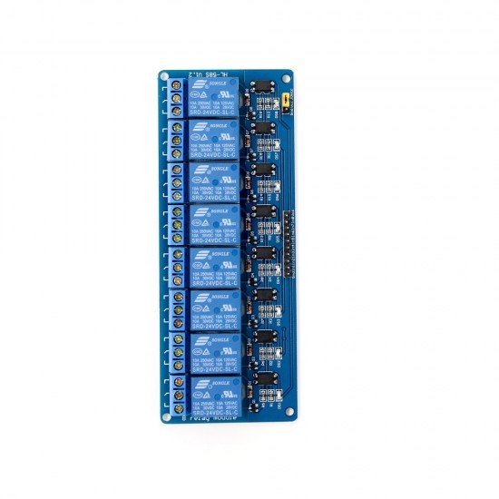 8 Road/Channel Relay Module (with light coupling) 24V