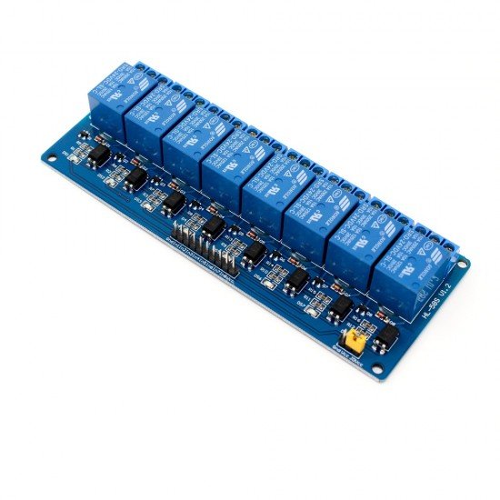 8 Road/Channel Relay Module (with light coupling) 24V