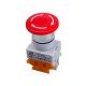 Red Mushroom Cap LAY37-, 11ZS 1NO 1NC DPST, Emergency Stop Push, Button Switch AC 660V 10A, Switch Equipment Lift, Elevator Latching Self Lock