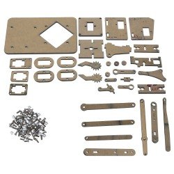 DIY Acrylic Robot Manipulator Mechanical Arm Kit (not-including Servo and Board)