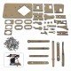DIY Acrylic Robot Manipulator Mechanical Arm Kit (not-including Servo and Board)