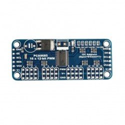16-Channel 12-bit PWM/Servo Driver – I2C interface – PCA9685