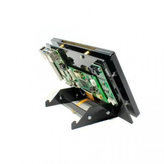EasyMech Black Acrylic Case for 7-Inch Touch Screen Display