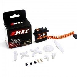 EMAX ES3301 9mm 2kgCm Plastic Gear Analog Servo for RC Plane (Original)