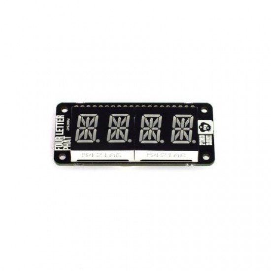 PIMORONI Four Letter pHAT – Four Letter Display for Raspberry Pi