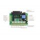 MACH3 Interface Board CNC 5 Axis with Optocoupler for Stepper Motor Driver and USB cable
