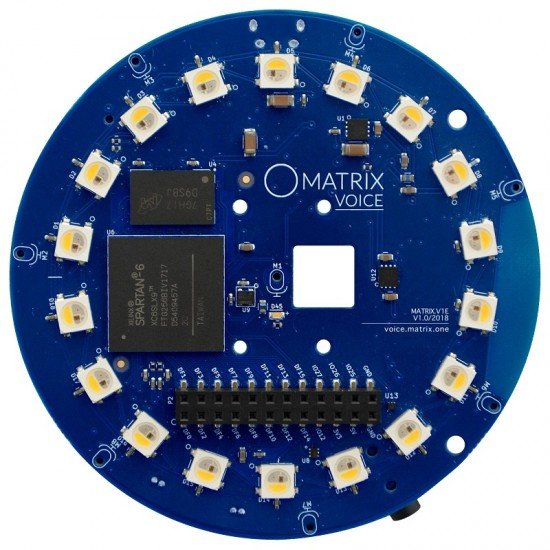 Matrix Voice IoT Development Platform with ESP32 Wireless Module