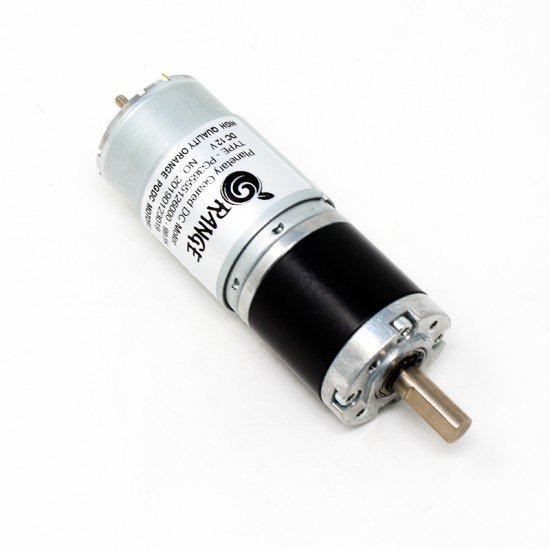 Orange Planetary Gear DC Motor 12V 50RPM 240 N-cm PG36M555-99.5K