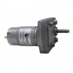 Orange TT555 12V 125RPM Rectangular gearbox DC motor for DIY Project Encoder Compatible
