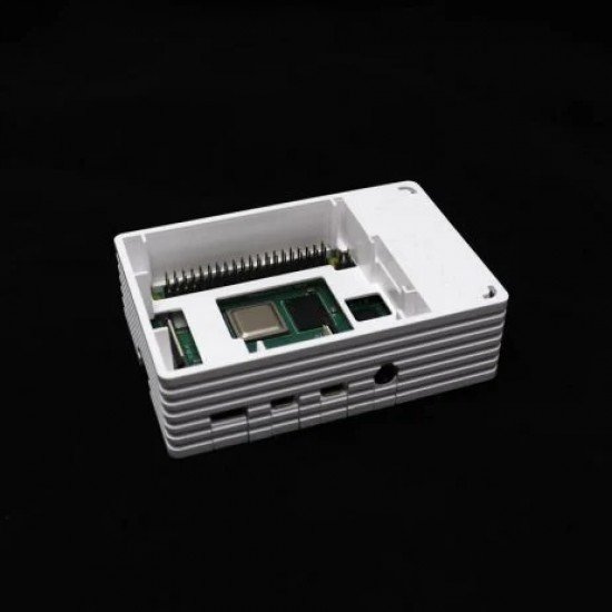 Raspberry 4B White Injection Molding Premium Case Supporting 3007 Fans